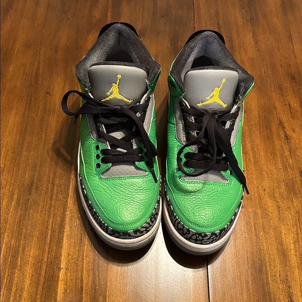 Nike Jordan 3 Tinker Hatfield NRG Custom Painted Basketball Shoes - Picture 3 of 7